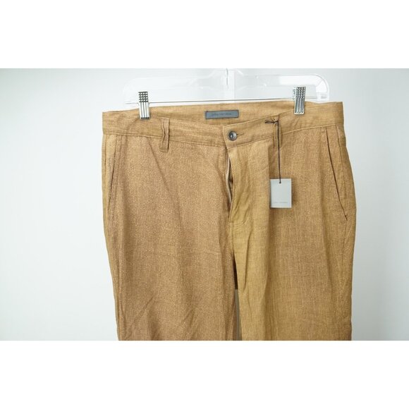 John Varvatos Clay Brown Motor City Mens Pants Sz 32 Brand New